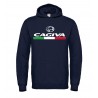 CAGIVA T-SHIRT HOODIE FELPA CAPPUCCI UOMO DONNA
