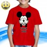 T-SHIRT FELPA  MICKEY MOUSE FUCK YOU DISNEY HORROR TERZO DITO FOTTITI MEDIO HIPST