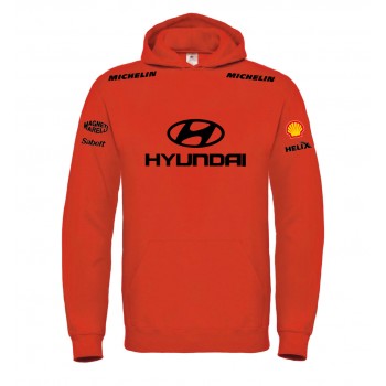 HYUNDAI T-SHIRT HOODIE FELPA CAPPUCCI UOMO DONNA