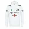 ALFA ROMEO MARTINI T-SHIRT HOODIE FELPA CAPPUCCI UOMO DONNA