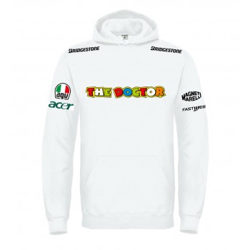 THE DOCTOR YAMAHA T-SHIRT HOODIE FELPA CAPPUCCI UOMO DONNA