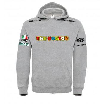 THE DOCTOR YAMAHA T-SHIRT HOODIE FELPA CAPPUCCI UOMO DONNA