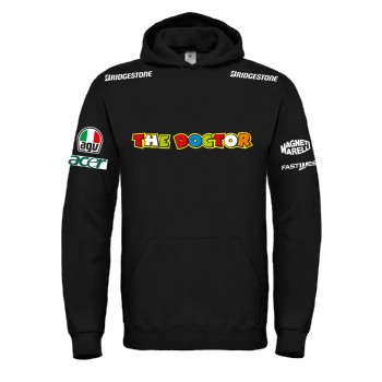 THE DOCTOR YAMAHA T-SHIRT HOODIE FELPA CAPPUCCI UOMO DONNA