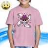 T-SHIRT FELPA  ONE PIECE NICO ROBIN PIRATI ESPLORATRICE ALL ARREMBAGGIO RUBBER JOLLY ROGE