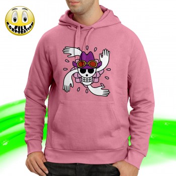 T-SHIRT FELPA  ONE PIECE NICO ROBIN PIRATI ESPLORATRICE ALL ARREMBAGGIO RUBBER JOLLY ROGE