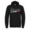 VESPA TRICOLORE T-SHIRT HOODIE FELPA CAPPUCCI UOMO DONNA