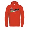 VESPA TRICOLORE T-SHIRT HOODIE FELPA CAPPUCCI UOMO DONNA