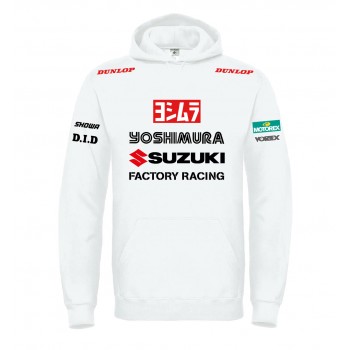 SUZUKI FACTORY T-SHIRT HOODIE FELPA CAPPUCCI UOMO DONNA