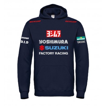 SUZUKI FACTORY T-SHIRT HOODIE FELPA CAPPUCCI UOMO DONNA