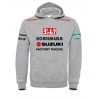 SUZUKI FACTORY T-SHIRT HOODIE FELPA CAPPUCCI UOMO DONNA