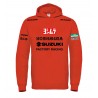 SUZUKI FACTORY T-SHIRT HOODIE FELPA CAPPUCCI UOMO DONNA