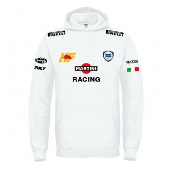 MARTINI RACING LANCIA DELTA HF INTEGRALE 4WD T-SHIRT HOODIE FELPA CAPPUCCI UOMO DONNA
