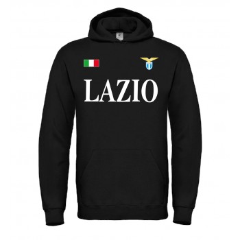 LAZIO T-SHIRT HOODIE FELPA CAPPUCCI UOMO DONNA