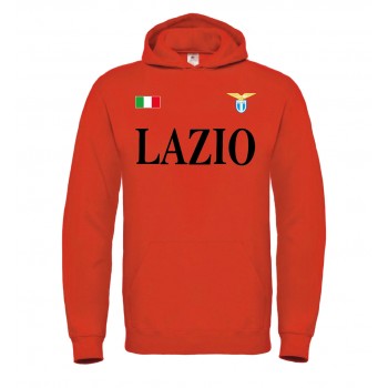 LAZIO T-SHIRT HOODIE FELPA CAPPUCCI UOMO DONNA