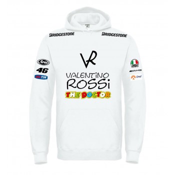 VALENTINO ROSSI THE DOCTOR T-SHIRT HOODIE FELPA CAPPUCCI UOMO DONNA