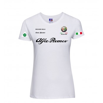 ALFA ROMEO RICHARD T-SHIRT HOODIE FELPA CAPPUCCI UOMO DONNA