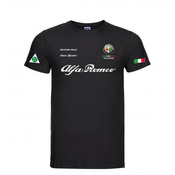 ALFA ROMEO RICHARD T-SHIRT HOODIE FELPA CAPPUCCI UOMO DONNA