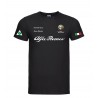 ALFA ROMEO RICHARD T-SHIRT HOODIE FELPA CAPPUCCI UOMO DONNA