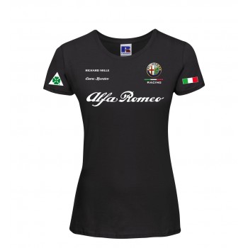 ALFA ROMEO RICHARD T-SHIRT HOODIE FELPA CAPPUCCI UOMO DONNA