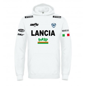 FIAT LANCIA TOTIP T-SHIRT HOODIE FELPA CAPPUCCI UOMO DONNA