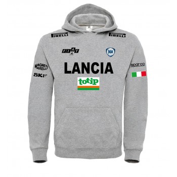 FIAT LANCIA TOTIP T-SHIRT HOODIE FELPA CAPPUCCI UOMO DONNA