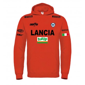 FIAT LANCIA TOTIP T-SHIRT HOODIE FELPA CAPPUCCI UOMO DONNA