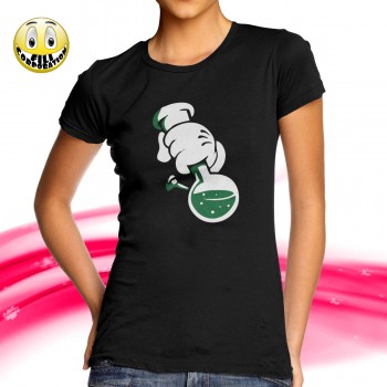 T-SHIRT FELPA  MICKEY MOUSE DISNEY MARIJUANA SMOKE MANI BONG CANNABIS FUMO DRUG