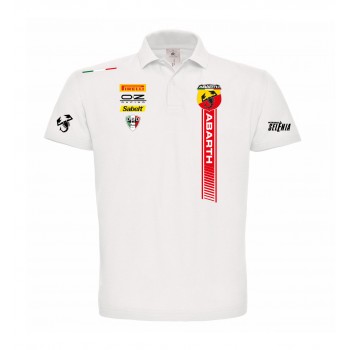 ABARTH TEAM RACING PERSONALIZZATA REPLICA FANS CLUB OZ T-SHIRT HOODIE FELPA CAPPUCCI UOMO DONNA