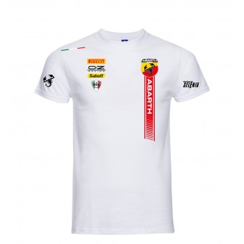 ABARTH TEAM RACING PERSONALIZZATA REPLICA FANS CLUB OZ T-SHIRT HOODIE FELPA CAPPUCCI UOMO DONNA