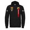 ABARTH TEAM RACING PERSONALIZZATA REPLICA FANS CLUB OZ T-SHIRT HOODIE FELPA CAPPUCCI UOMO DONNA