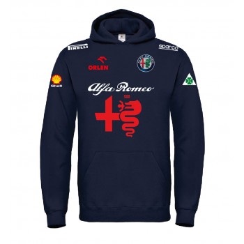 ALFA ROMEO QUADRIFOGLIO LIVREA F1 CORSE MICHELIN REPLICA T-SHIRT HOODIE FELPA CAPPUCCI UOMO DONNA