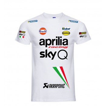 APRILIA RACING TEAM SUPERBIKE MOTOGP REPLICA FANS T-SHIRT HOODIE FELPA CAPPUCCI UOMO DONNA