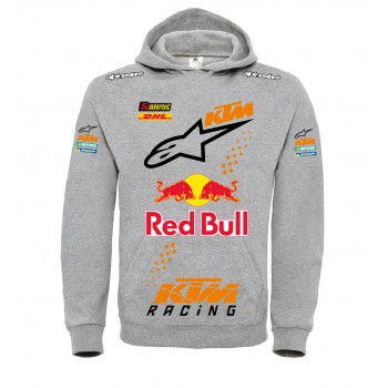 KTM RACING TEAM ENDURO MOTO REDBULL TEAM MOTOCROSS  T-SHIRT HOODIE FELPA CAPPUCCI UOMO DONNA