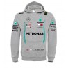 HAMILTON MERCEDES TEAM, F1 GRAN PRIX T-SHIRT HOODIE FELPA CAPPUCCI UOMO DONNA