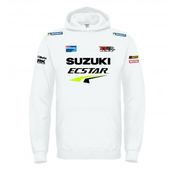 SUZUKI MOTOGP STYLE SPORT MOTOCICLISMO RACING ROAD CORSE T-SHIRT HOODIE FELPA CAPPUCCI UOMO DONNA