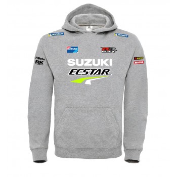 SUZUKI MOTOGP STYLE SPORT MOTOCICLISMO RACING ROAD CORSE T-SHIRT HOODIE FELPA CAPPUCCI UOMO DONNA