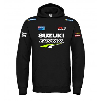 SUZUKI MOTOGP STYLE SPORT MOTOCICLISMO RACING ROAD CORSE T-SHIRT HOODIE FELPA CAPPUCCI UOMO DONNA