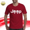 T-SHIRT FELPA  JEEP PUNISHER MARVEL TESCHIO SKULL 4X4 OFF ROAD FILM