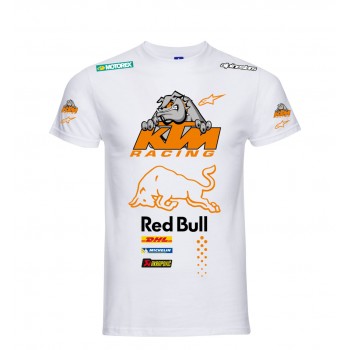 ENDURO KTM RACING RED BULLDOG  T-SHIRT HOODIE FELPA CAPPUCCI UOMO DONNA