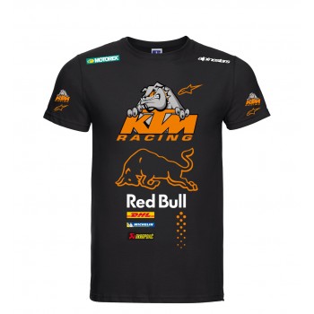 ENDURO KTM RACING RED BULLDOG  T-SHIRT HOODIE FELPA CAPPUCCI UOMO DONNA