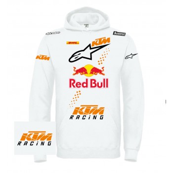 RED BUL KTM ENDURO MOTOCROSS T-SHIRT HOODIE FELPA CAPPUCCI UOMO DONNA