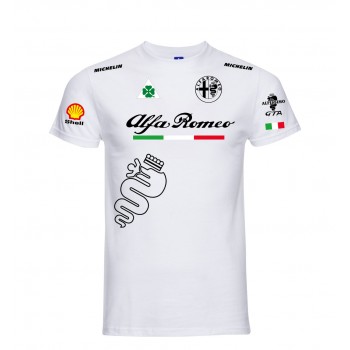 ALFA ROMEO QUADRIFOGLIO ITALIA CORSE MICHELIN REPLICA FANS T-SHIRT HOODIE FELPA CAPPUCCI UOMO DONNA