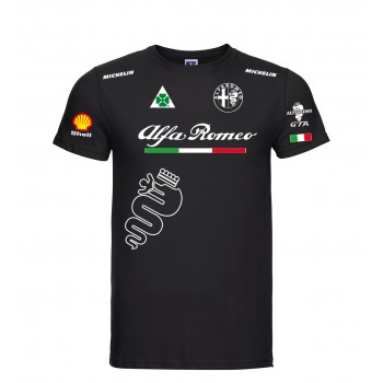 ALFA ROMEO QUADRIFOGLIO ITALIA CORSE MICHELIN REPLICA FANS T-SHIRT HOODIE FELPA CAPPUCCI UOMO DONNA