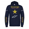 RALLY ROCKSTAR SKATEBOARD TEAM RACING ACTIONSPORT REPLICA T-SHIRT HOODIE FELPA CAPPUCCI UOMO DONNA
