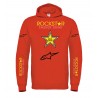 RALLY ROCKSTAR SKATEBOARD TEAM RACING ACTIONSPORT REPLICA T-SHIRT HOODIE FELPA CAPPUCCI UOMO DONNA