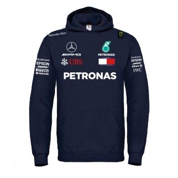 MERCEDES BENZ PETRONAS GRAND PRIX FORMULA 1 HAMILTON BOTTAS REPLICA TEAM T-SHIRT HOODIE FELPA CAPPUCCI UOMO DONNA