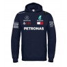 MERCEDES BENZ PETRONAS GRAND PRIX FORMULA 1 HAMILTON BOTTAS REPLICA TEAM T-SHIRT HOODIE FELPA CAPPUCCI UOMO DONNA