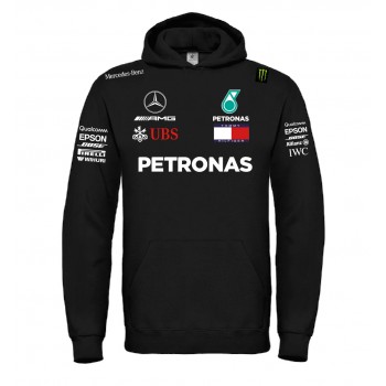 MERCEDES BENZ PETRONAS GRAND PRIX FORMULA 1 HAMILTON BOTTAS REPLICA TEAM T-SHIRT HOODIE FELPA CAPPUCCI UOMO DONNA