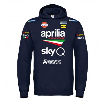 APRILIA RACING TEAM PERSONALIZZATA!! SUPERBIKE MOTOGP REPLICA FANS T-SHIRT HOODIE FELPA CAPPUCCI UOMO DONNA