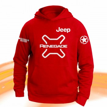 JEEP RENEGADE OFF ROAD 4X4 STELLA T-SHIRT HOODIE FELPA CAPPUCCI UOMO DONNA